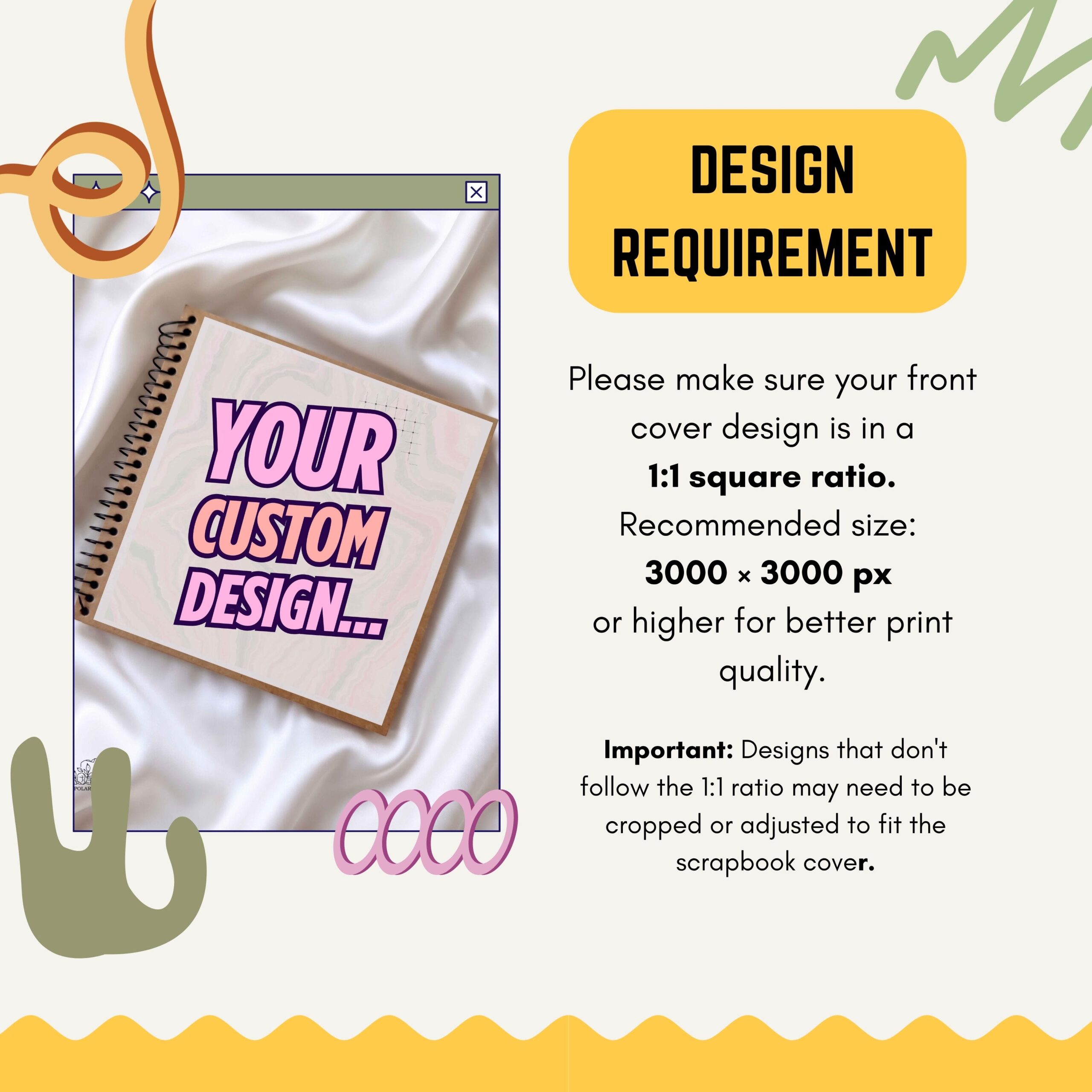 Custom Front Cover Scrapbook – Design Your Own Cover - Image 2