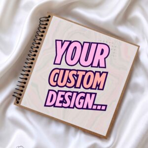 Custom Front Cover Scrapbook – Design Your Own Cover